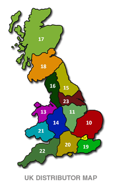 Regional Map for Electricity Distribution